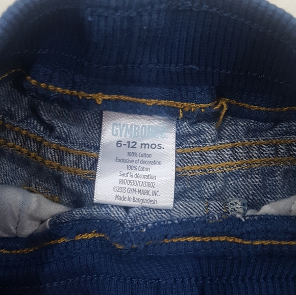 Gymboree  waistband  baby boy jeans 6 to 12 months - Picture 5 of 5